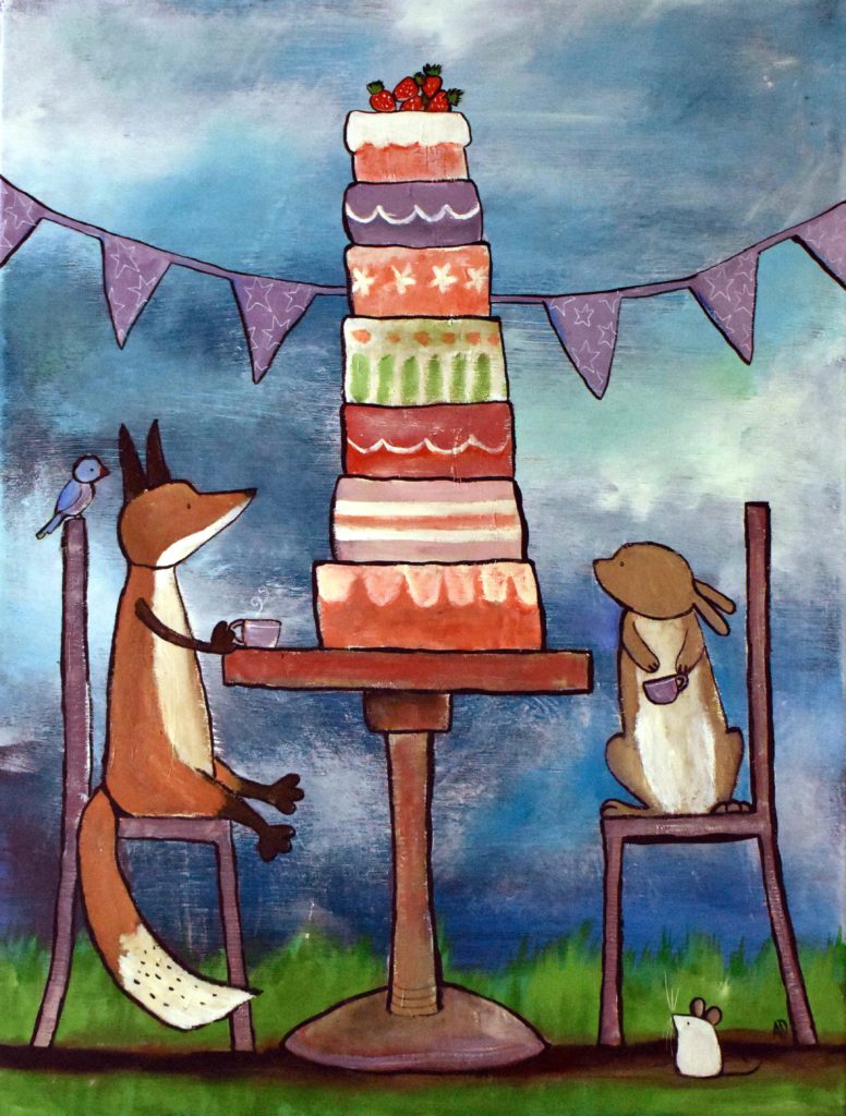 A Very Tall Cake