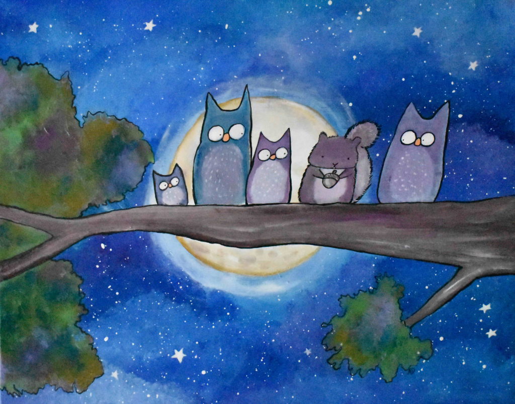 Owls and Friend